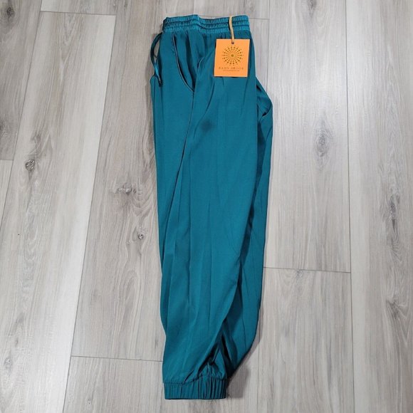 Ramy Brook Crop Jogger Pants Women's XS Juniper Drawstring New - Picture 6 of 11